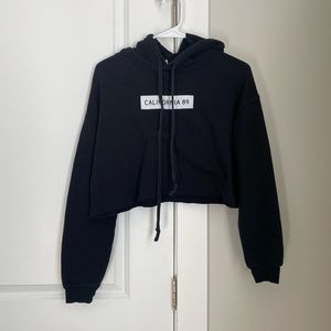 CALIFORNIA 89 crop sweatshirt